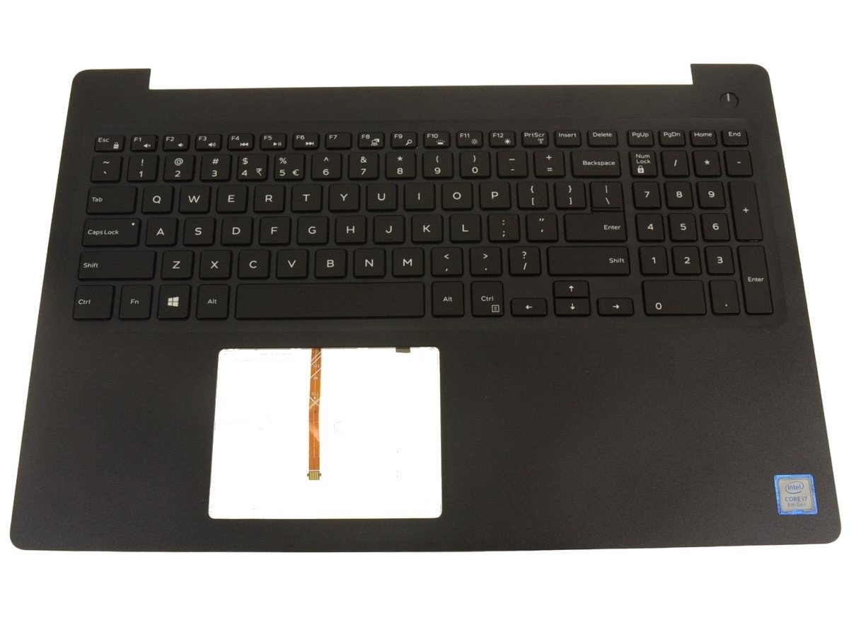 Dell Latitude 3590 OEM Palmrest Keyboard Assembly P/N NJ39W, YYJ2T