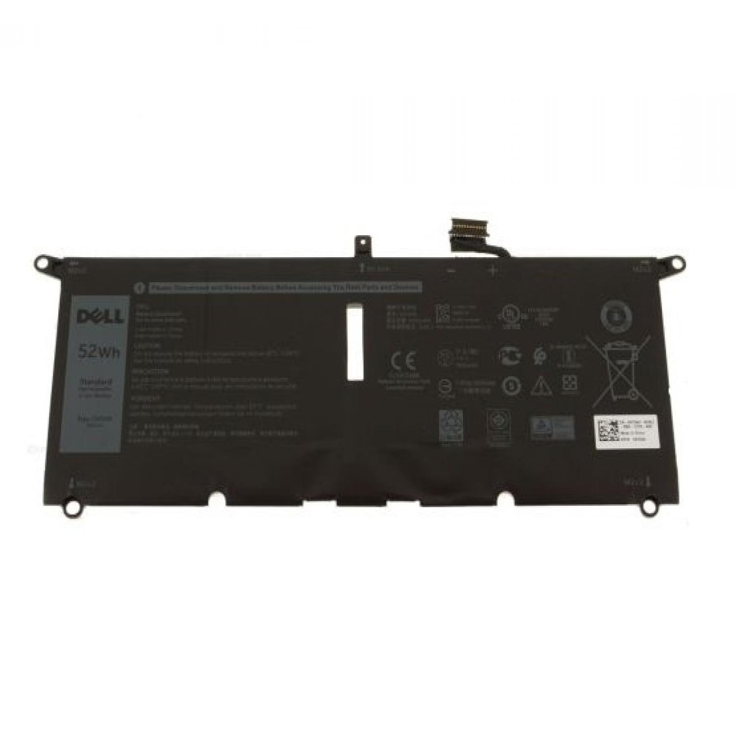 Dell XPS 13 9370 9380 OEM Laptop Internal Battery P/N G8VCF 0C4HCW D1605G 7.6V 52WH