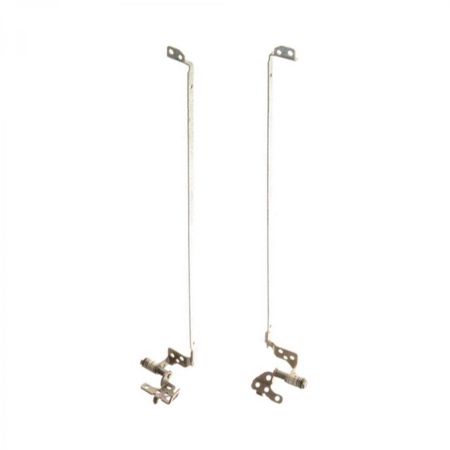 HP Pavilion G6-2000 OEM LCD Screen Hinges pair (L+R) with Rail Mounting Brackets P/N FBR36004010, FBR36003010