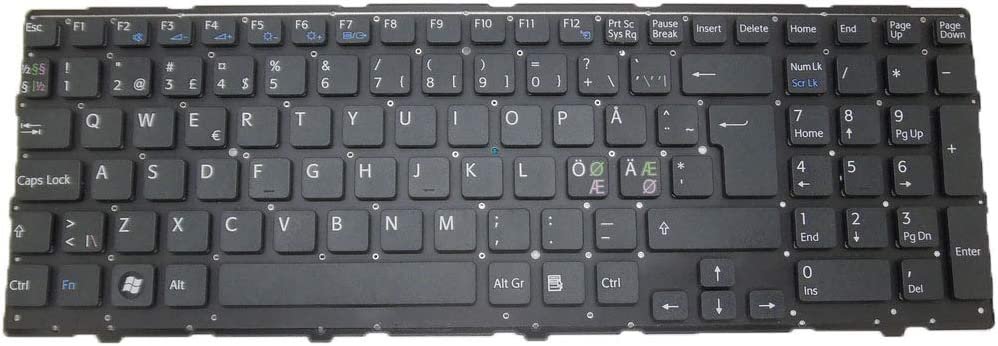 Sony Vaio VPCEE VPC-EE OEM Laptop Internal Keyboard P/N V116646AB 