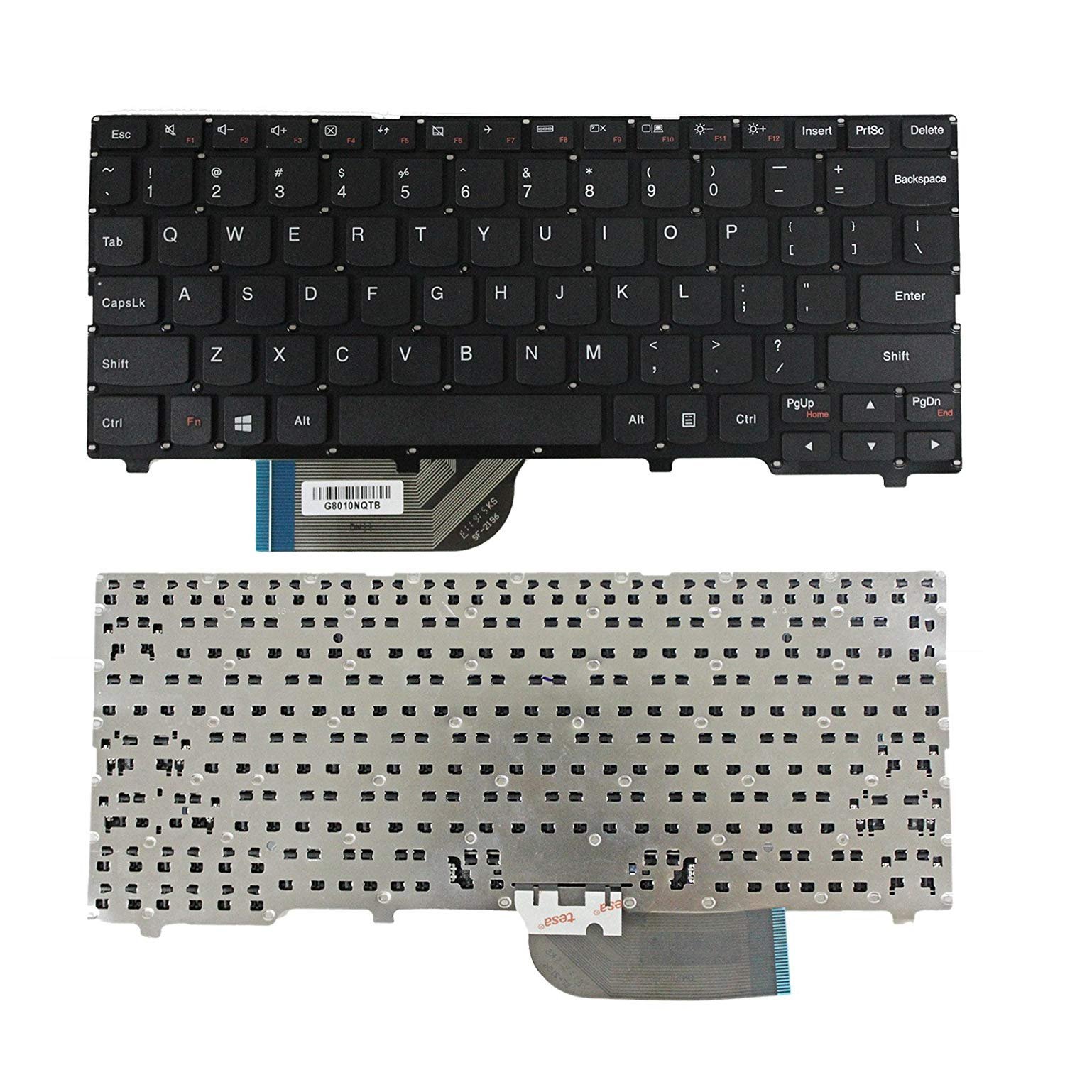 Lenovo Ideapad 100S-11IBY OEM Laptop Internal Keyboard P/N 5CB0K48394, 5CB0K48389