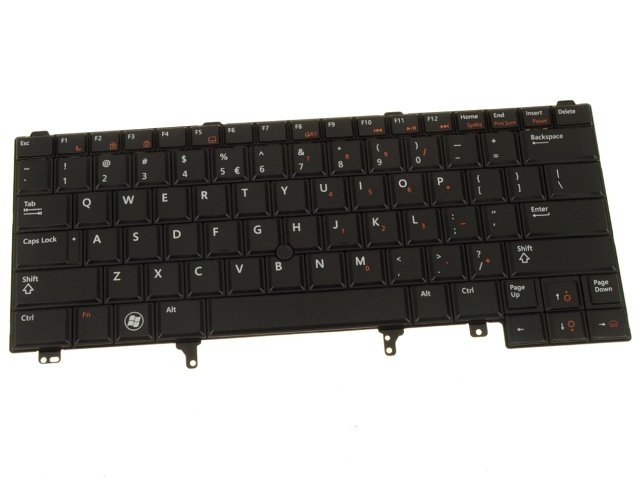 Dell Latitude E6430 E5430 E6330 OEM Laptop Internal Keyboard with Backlight P/N DH5D7, 0RF29