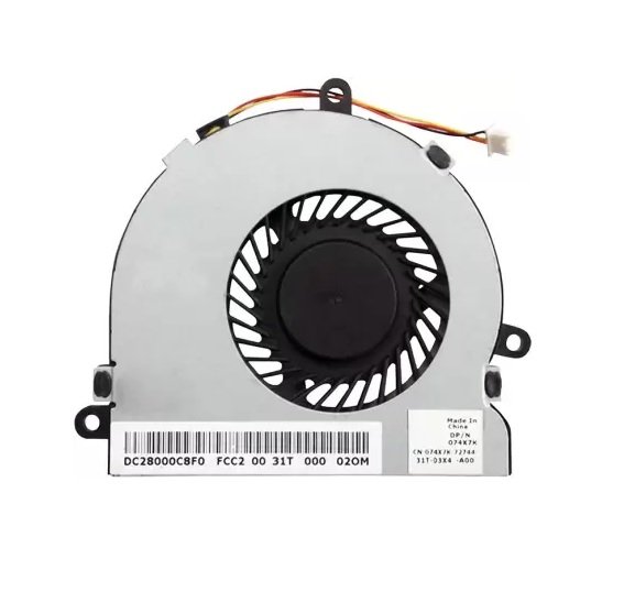 HP Pavillion 15G 15R OEM CPU Cooling Fan UMA P/N DFS470805CL0T-FG77, DF5470805CL0T