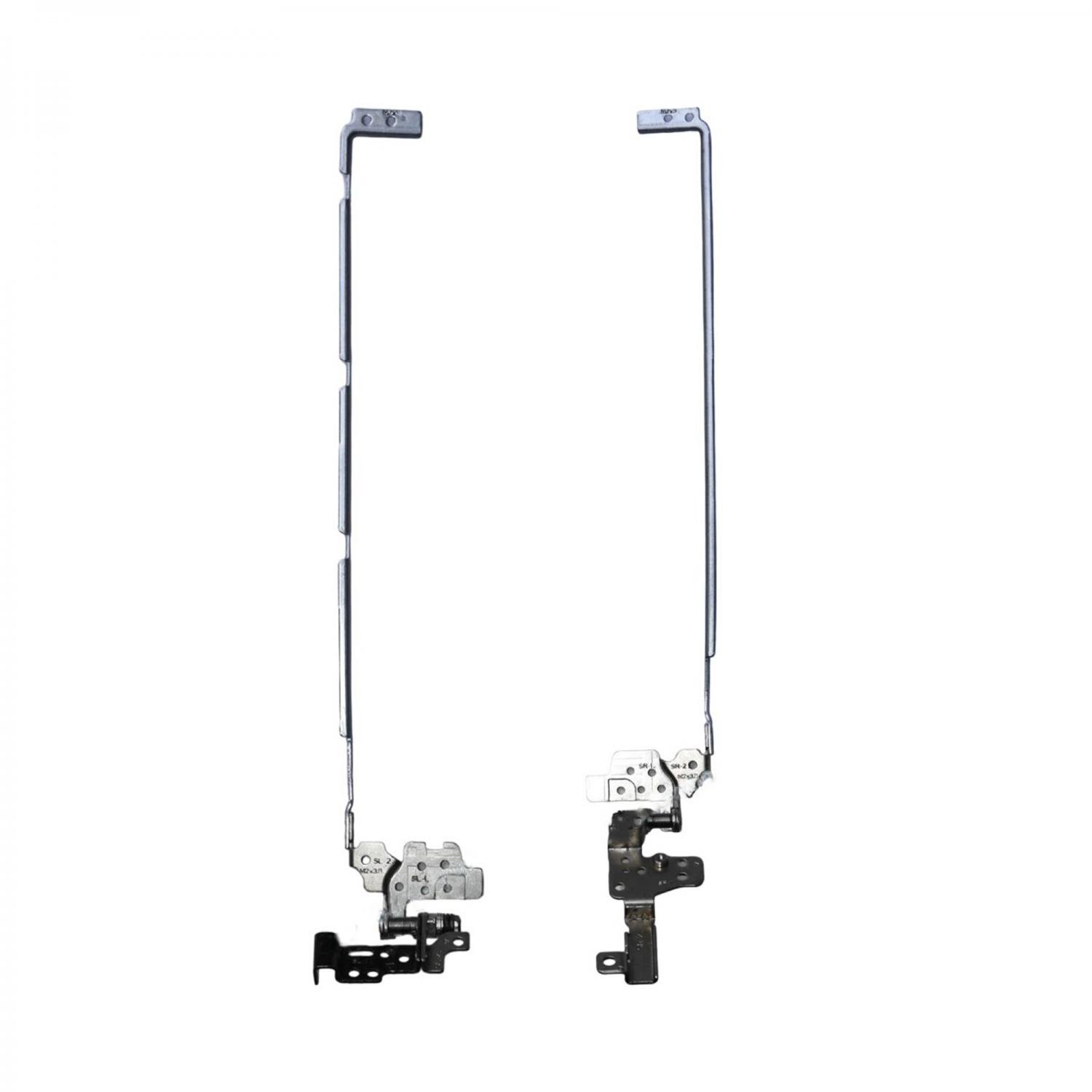 Lenovo ThinkPad R500 OEM LCD Screen Hinges pair (L+R) with Rail Mounting Brackets P/N 44C0848, 44C0849