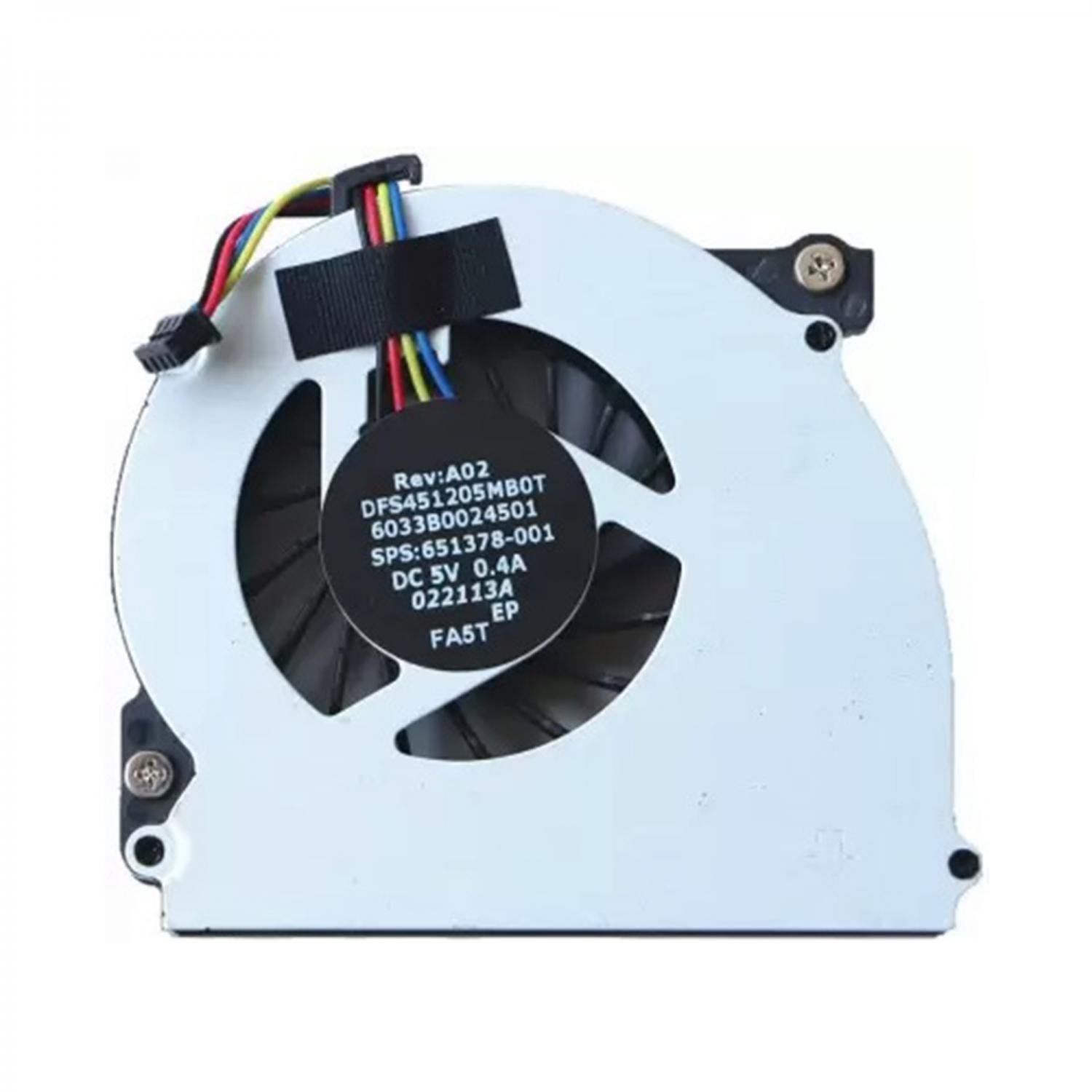 HP Elitebook 2560P 2570P OEM CPU Cooling Fan UMA P/N 651378-001