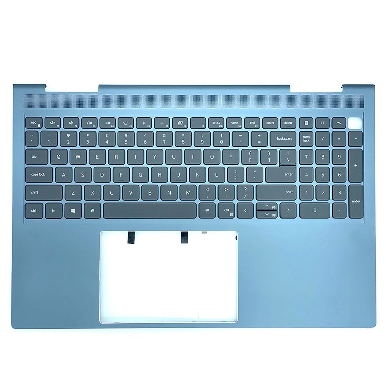 Dell Inspiron 7610 OEM Palmrest Keyboard Assembly P/N YRKJM, 55P41, P73P2