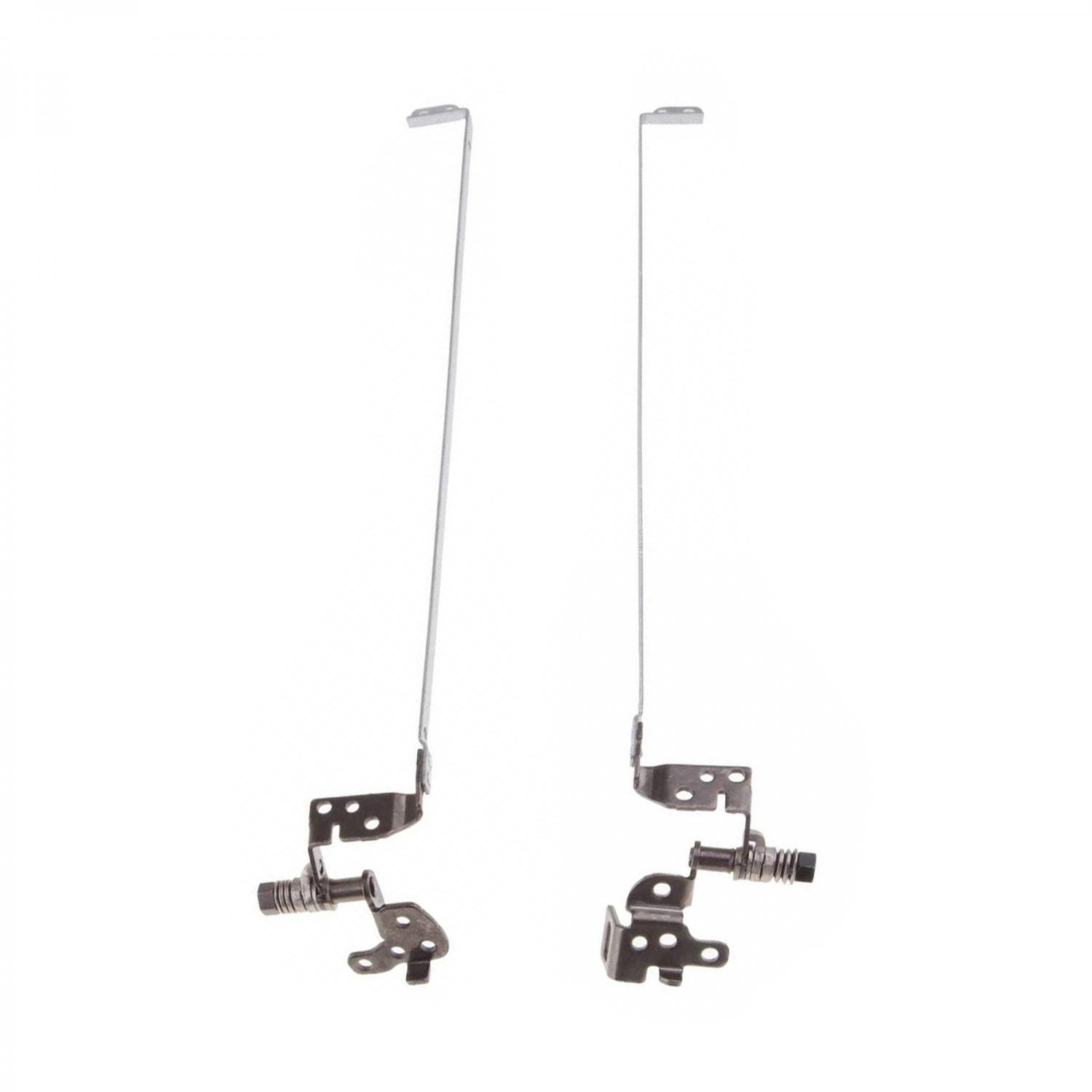 HP Pavilion G6-1000 OEM LCD Screen Hinges pair (L+R) with Rail Mounting Brackets P/N 637191-001, 639511-001