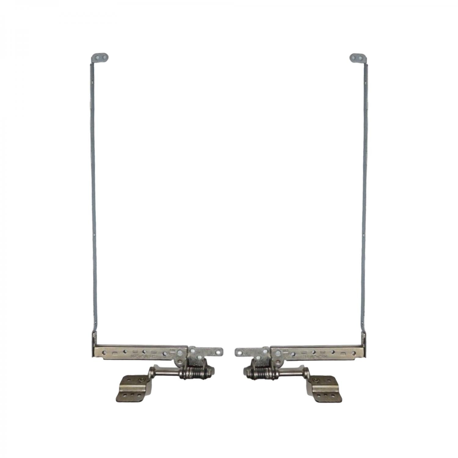 Toshiba Satellite  L500 L500D OEM LCD Screen Hinges pair (L+R) with Rail Mounting Brackets P/N AM073000500, AM073000600