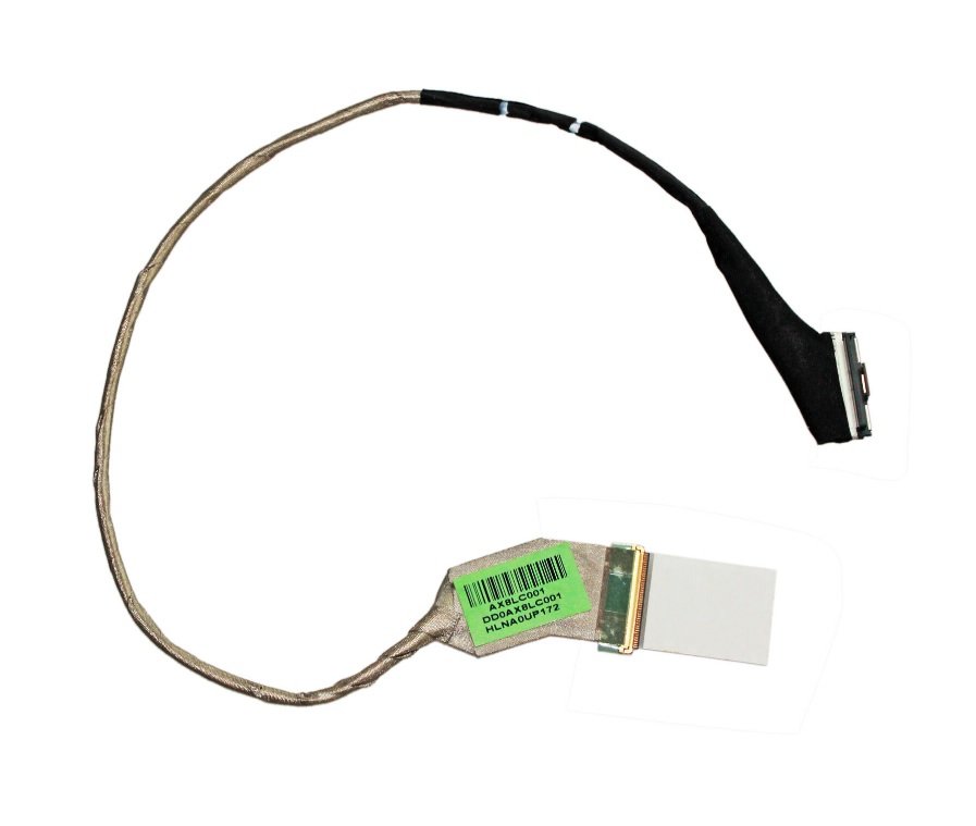 Hp Compaq G72 CQ 72 OEM LCD LED LVDS Screen Display Cable P/N DD0AX8LC000, DD0AX8LC001