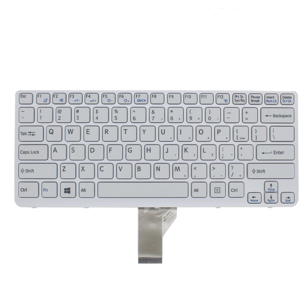 Sony Vaio SVE14 SVE141C11L SVE141D11L SVE141J11W OEM Laptop Internal Keyboard P/N 149183311US