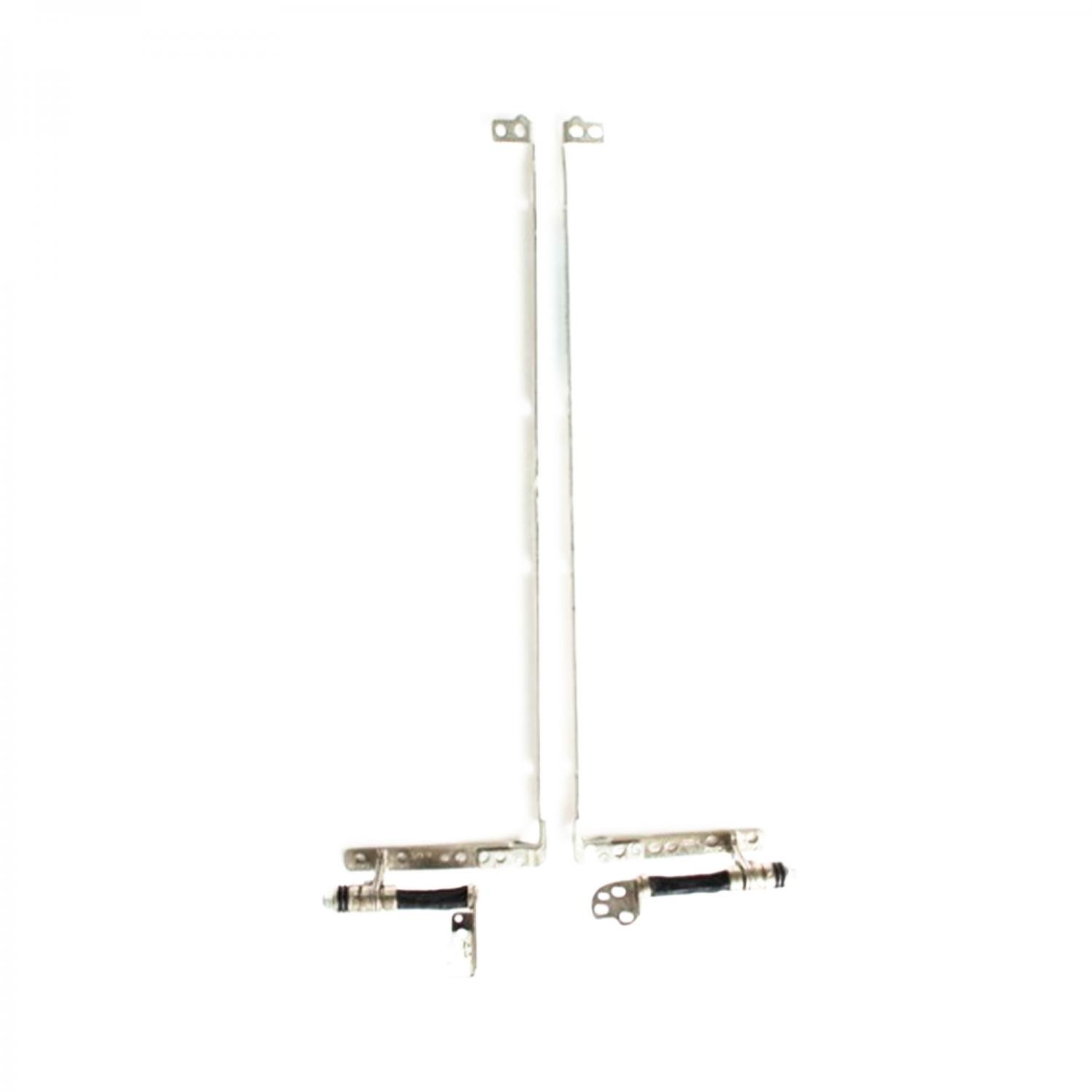 HP Pavilion DV4-1000 OEM LCD Screen Hinges pair (L+R) with Rail Mounting Brackets P/N AM03V000100, AM03V000200