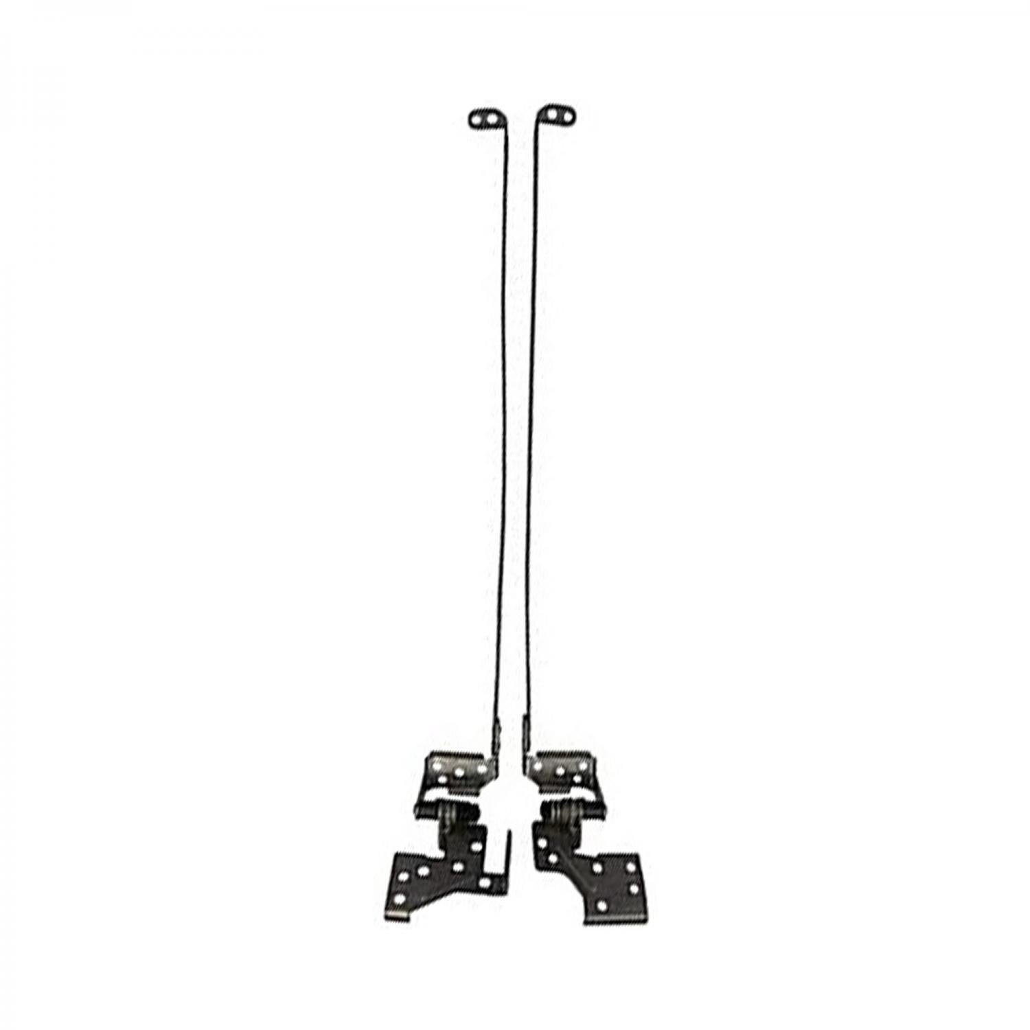 Toshiba Satellite C660 OEM LCD Screen Hinges pair (L+R) with Rail Mounting Brackets P/N AM0H0000200, AM0H0000100